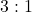 3:1